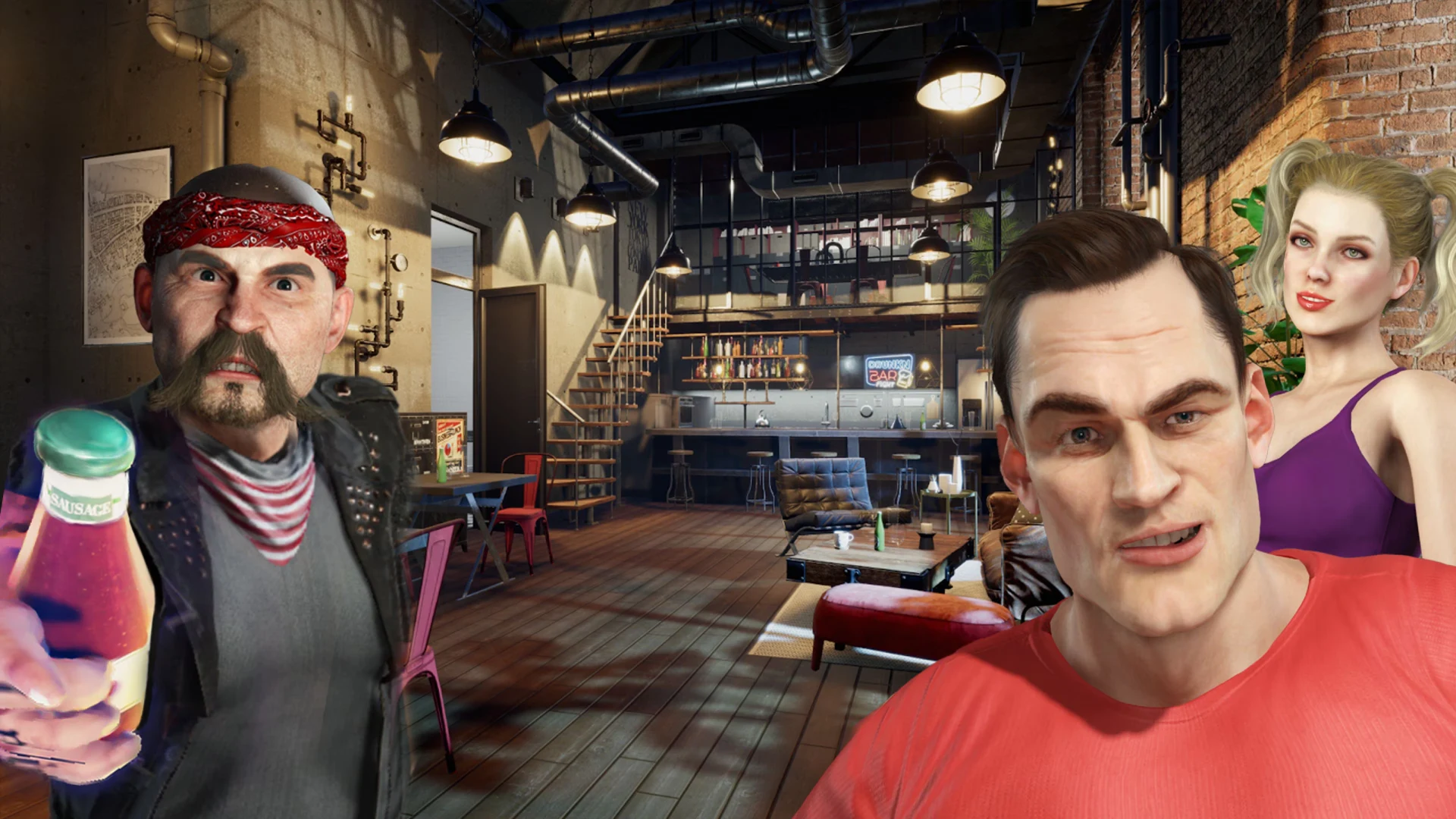 Drunkn Bar Fight — franchise imagery from the portfolio